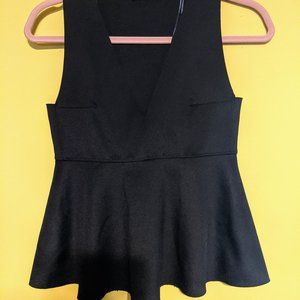 Navy pink dressy shirt